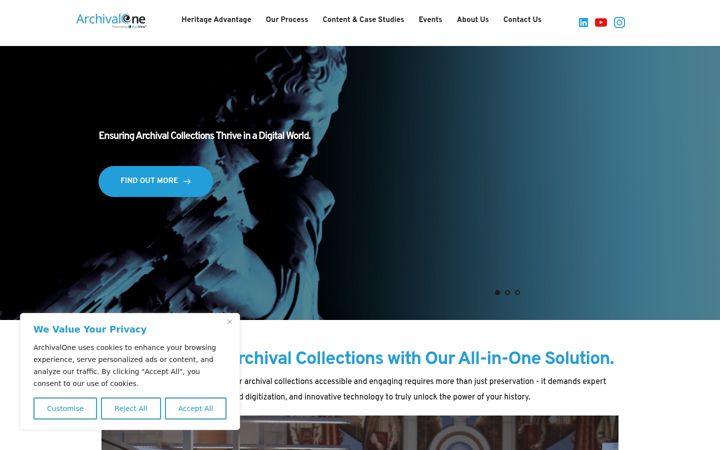 Screenshot του archivalone.com