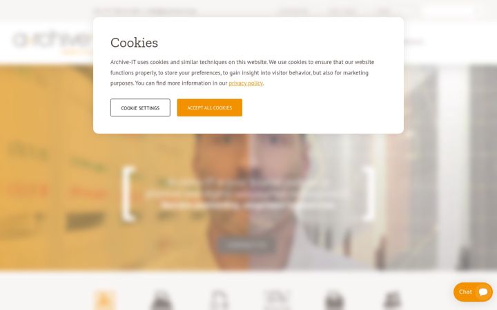 Screenshot of archive-it.eu