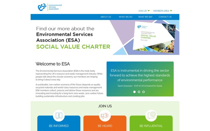Screenshot of archiveesauk.org