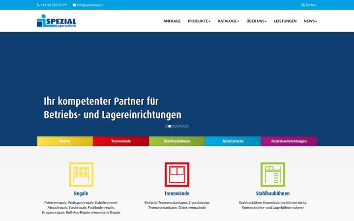 Screenshot of archiveinrichtung24.ch