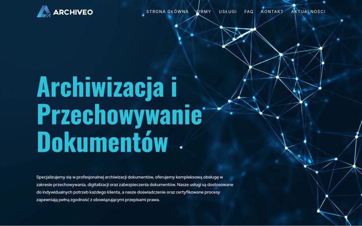 Snimka zaslona za archiveo.pl