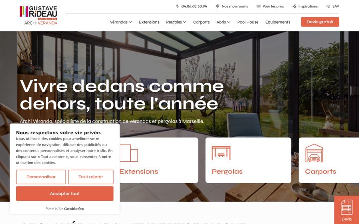 Screenshot of archiveranda.com