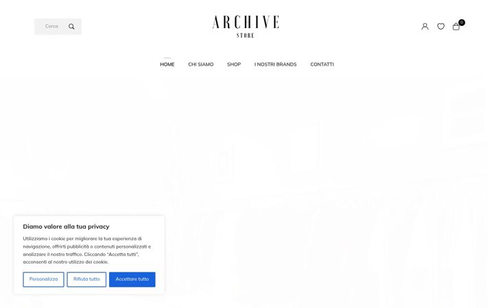 Ekrano kopija archivestore.it