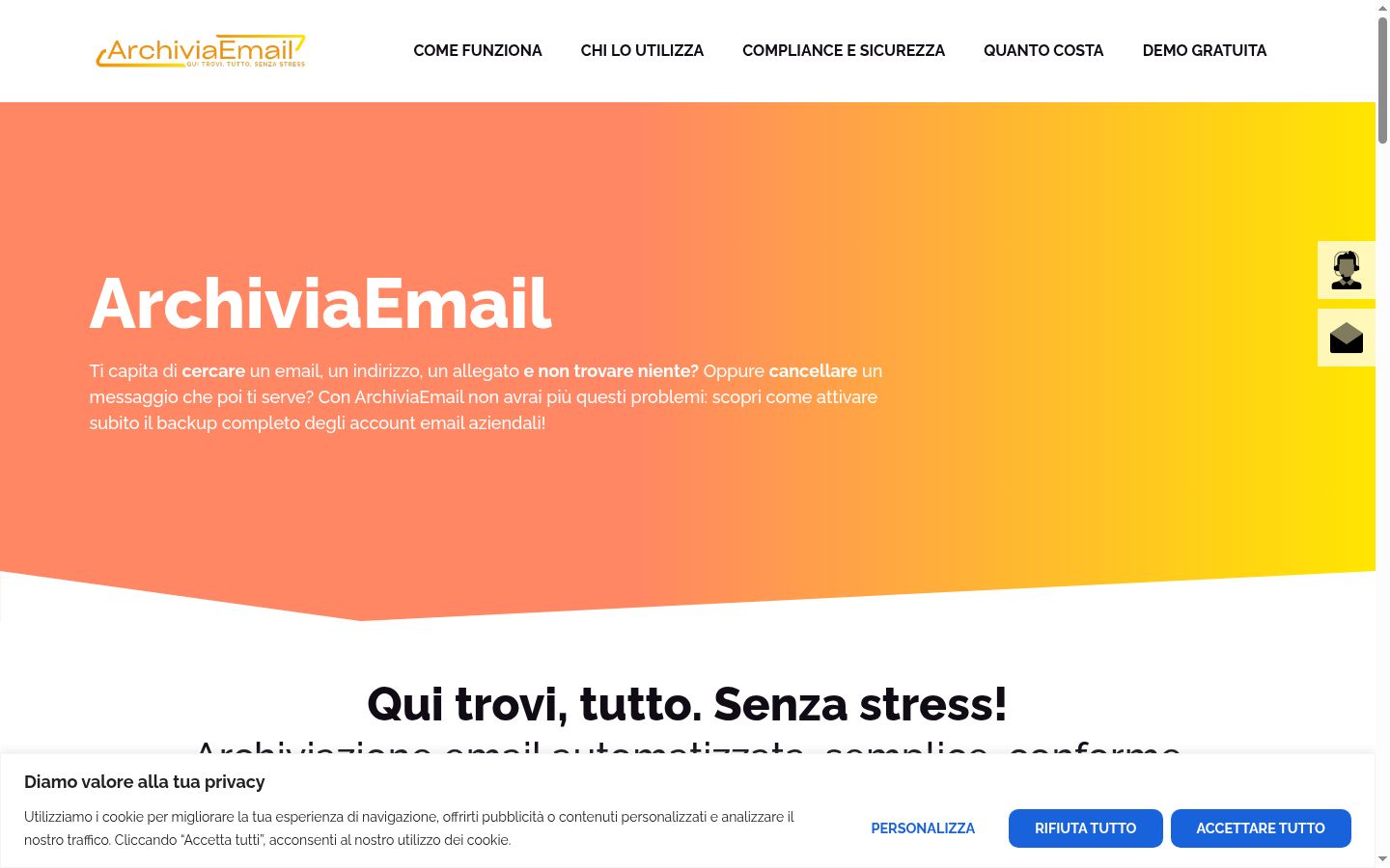 Snímka obrazovky banera súhlasu zobrazeného pred akoukoľvek interakciou