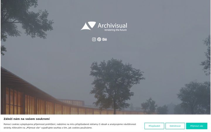 Screenshot of archivisual.cz