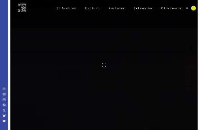 Screenshot of archivojudio.cl