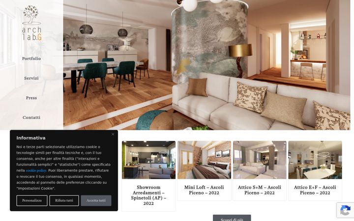 Screenshot of archlabpuntog.com