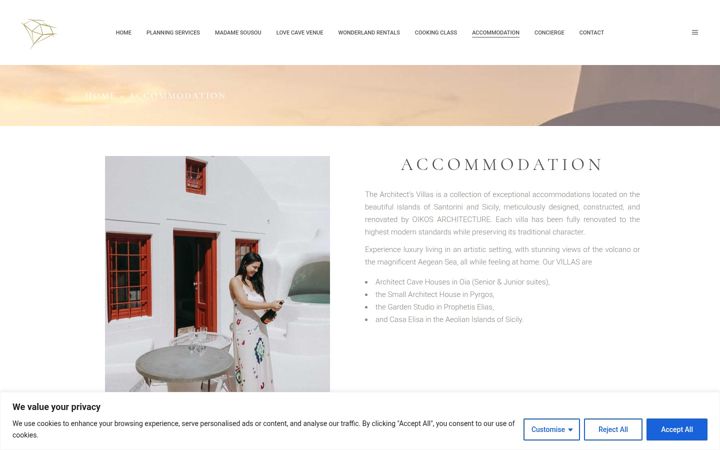 Screenshot of archouses.eu