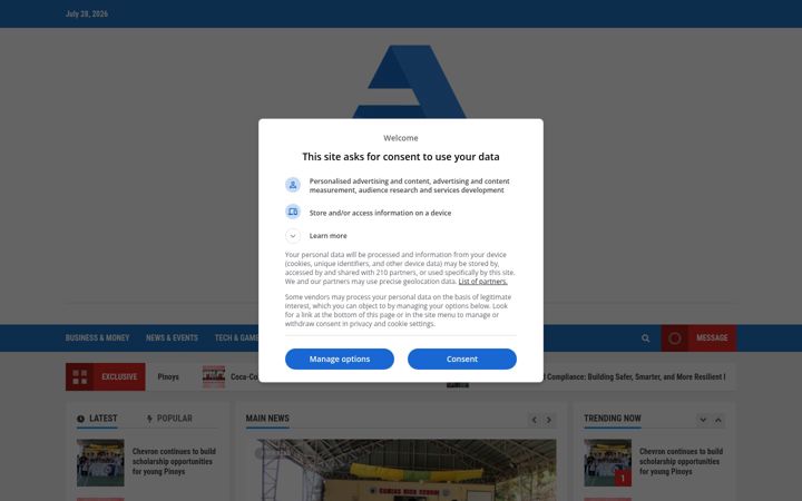 Screenshot of archpresspk.com
