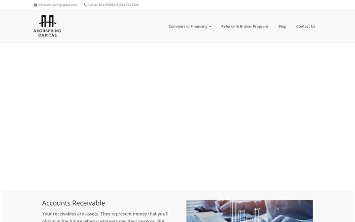 Screenshot of archspringcapital.com