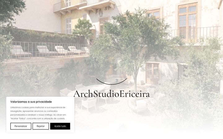 Kuvakaappaus sivustosta archstudioericeira.com