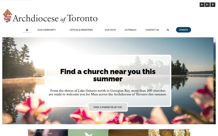 Screenshot of archtoronto.org