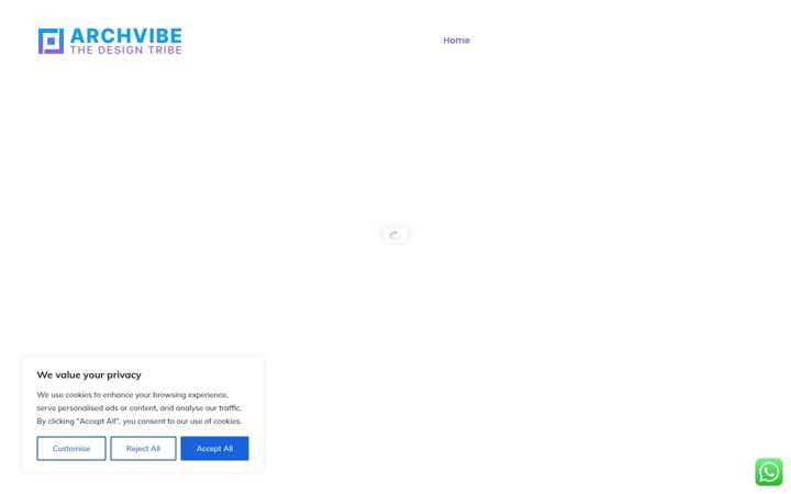 Screenshot van archvibe.in