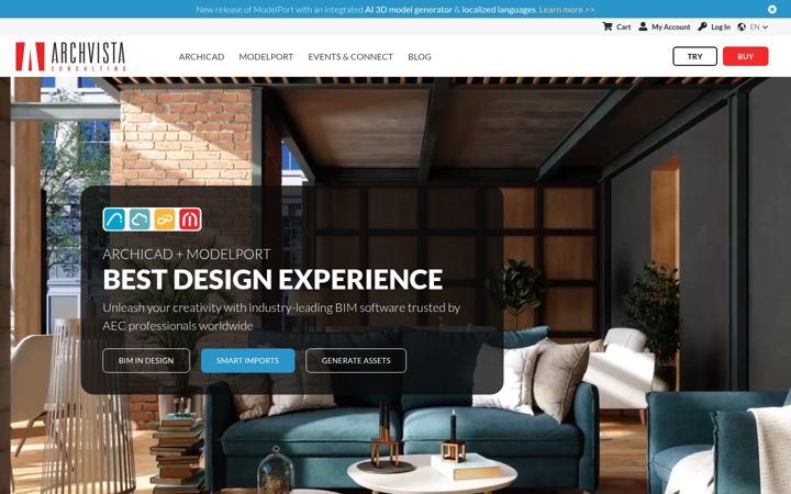 Screenshot of archvista.com