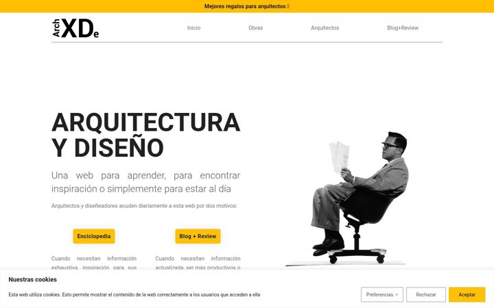 Screenshot of archxde.com