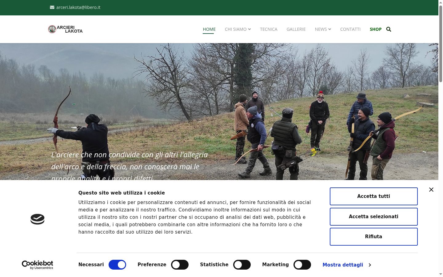 Snimka zaslona bannera za privolu prikazanog prije bilo kakve interakcije