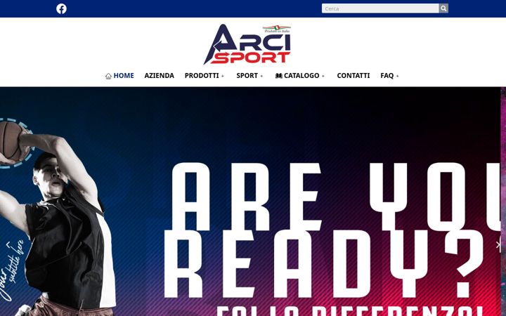 Screenshot von arcigraphic.com