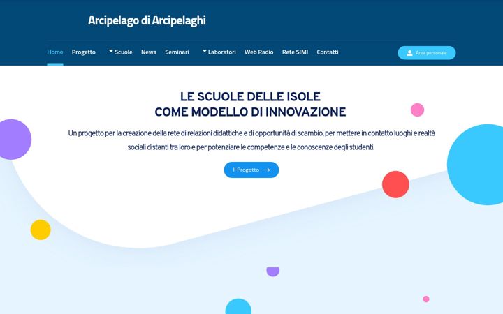 Ekrano kopija arcipelagodiarcipelaghi.it