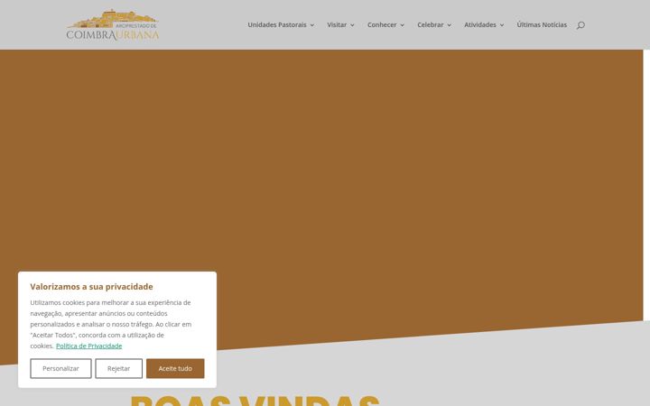 Posnetek zaslona arciprestadocoimbraurbana.pt