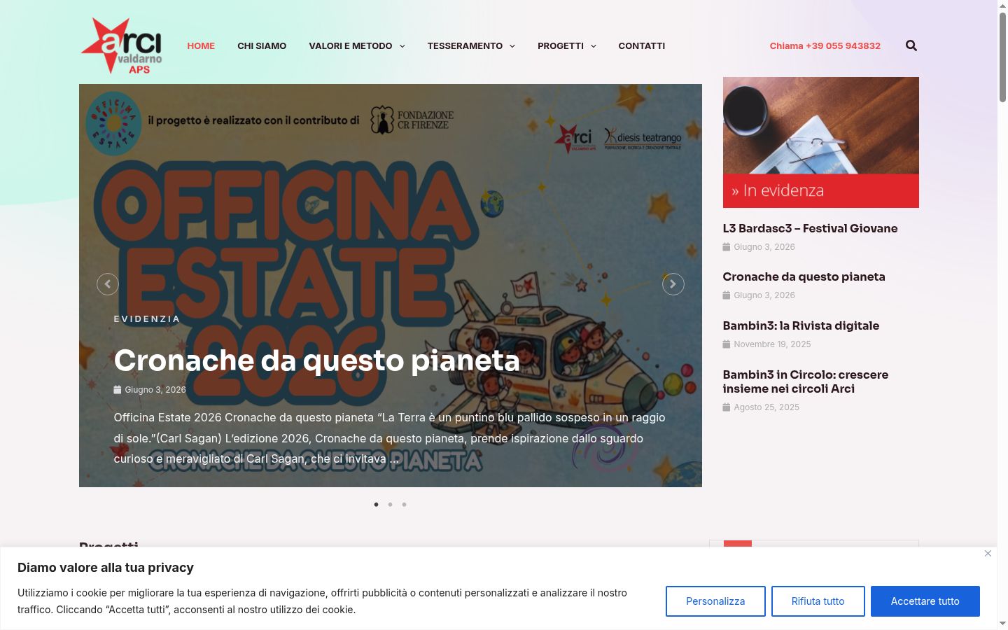 Sutikimo reklamjuostės, rodytos prieš bet kokią sąveiką, ekrano kopija