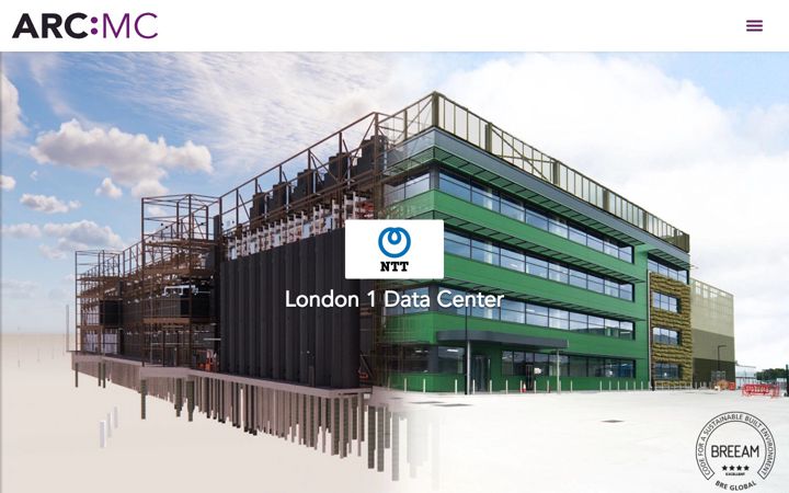 Screenshot of arcmc.co.uk