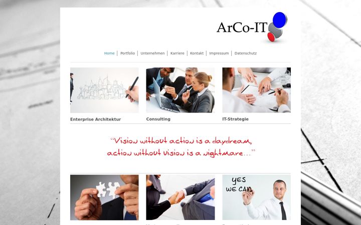 Screenshot ta' arco-it.de
