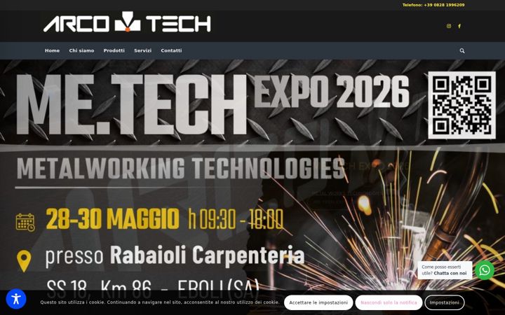 Screenshot of arco-tech.it