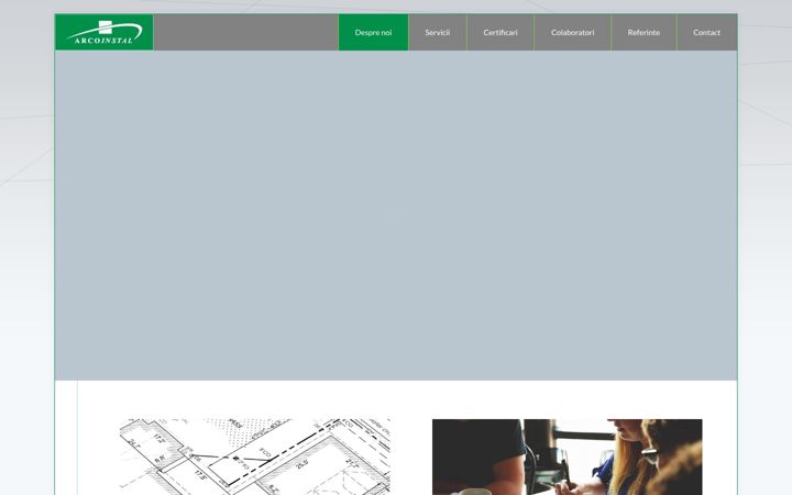 Screenshot of arcoinstal.ro