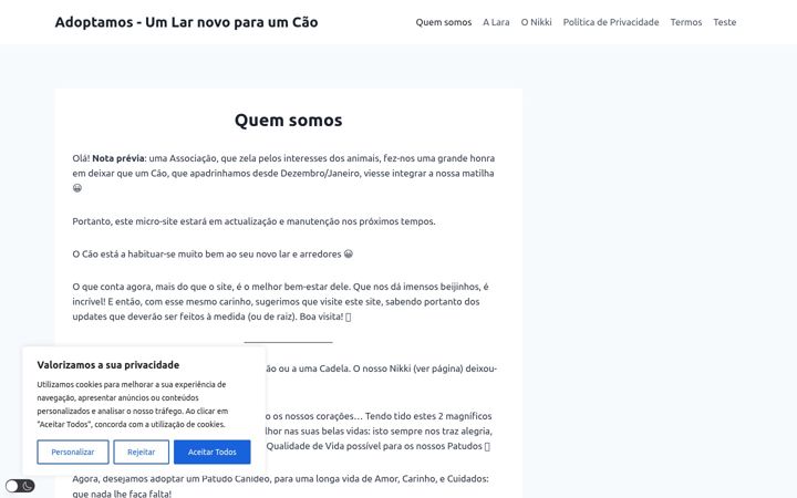 Screenshot of arcoiris.casa