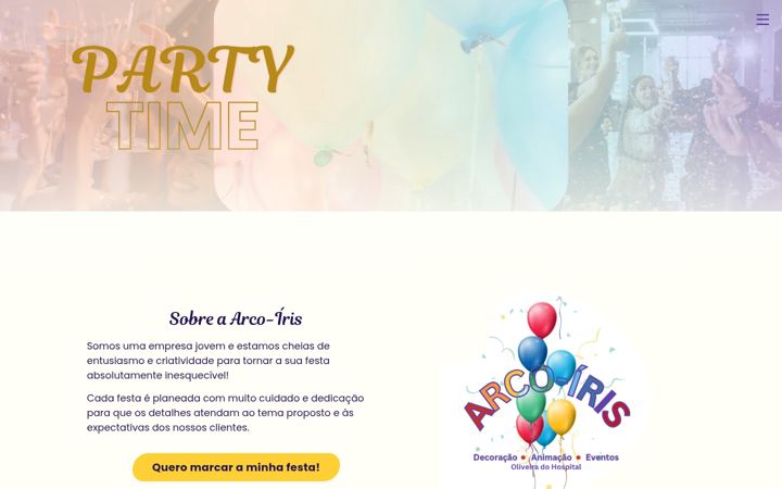 Screenshot of arcoirisoh.com