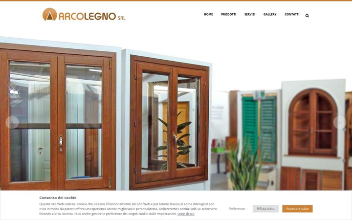 Screenshot di arcolegno.it