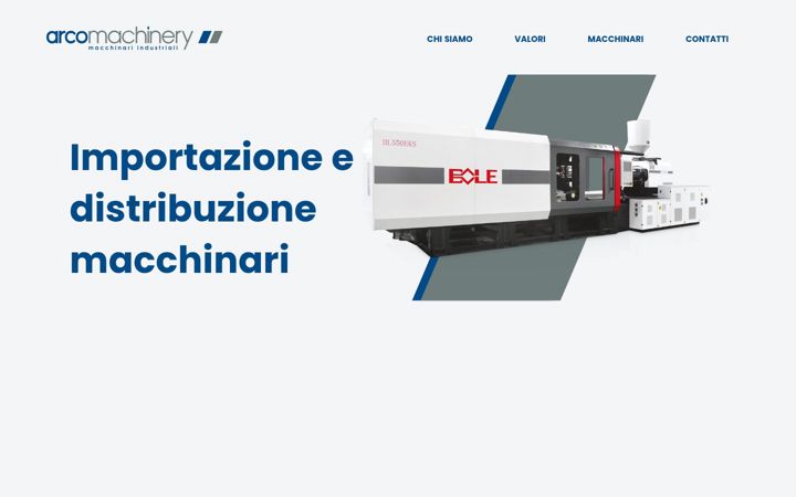 Screenshot of arcomachinery.it