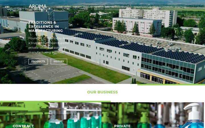 Skjermbilde av arcont.eu