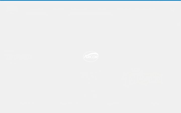 Snimka zaslona za arcor.com.br