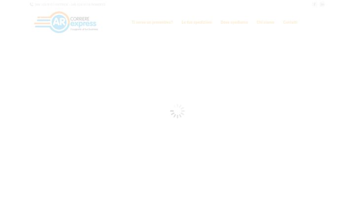 Captura de pantalla de arcorrierexpress.it