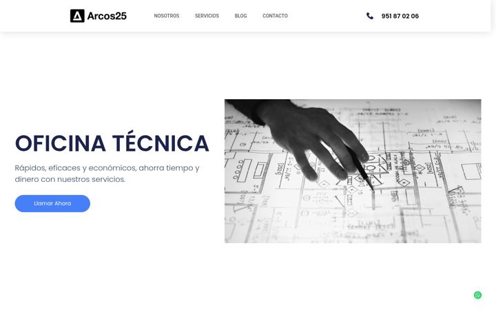 Screenshot ta' arcos25.com