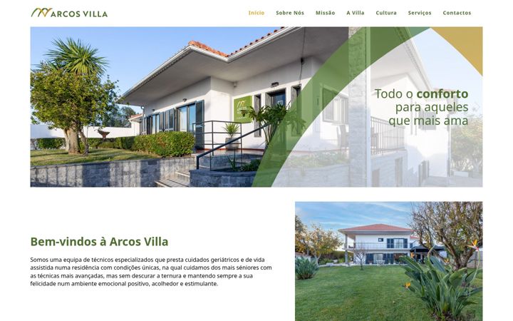 Screenshot of arcosvilla.pt