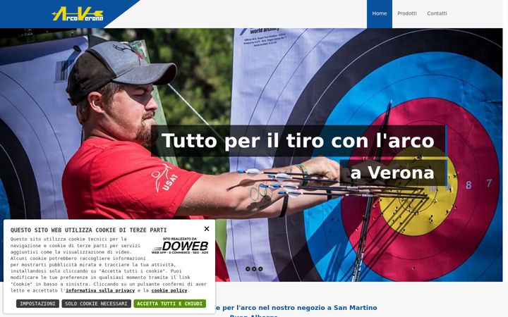 Ekrano kopija arcoverona-balestreverona.it