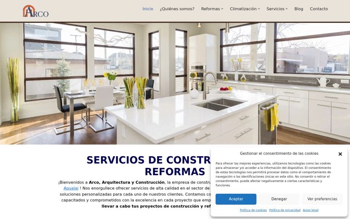 Zrzut ekranu arcoviviendas.com
