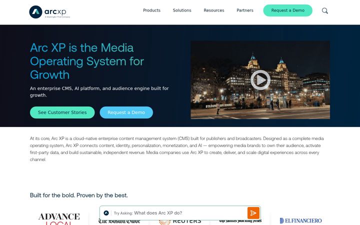 Screenshot του arcpublishing.com
