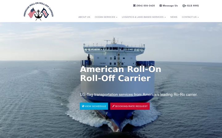 Zrzut ekranu arcshipping.com