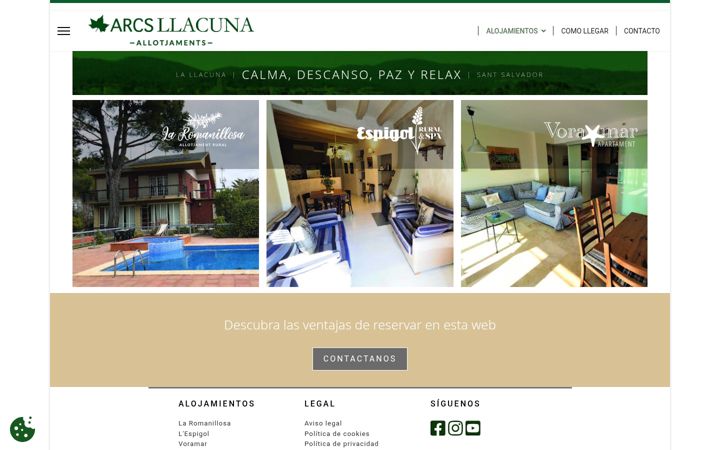 Ekrano kopija arcsllacuna.com