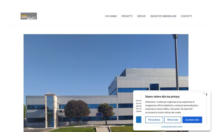 Captură de ecran a arcstudy.it