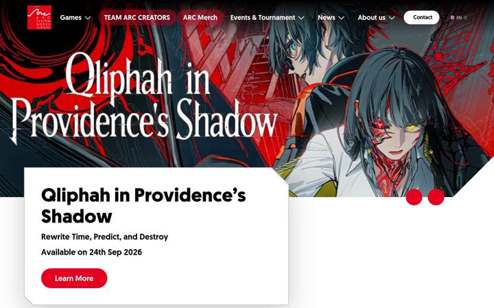 Skjámynd af arcsystemworks.fr