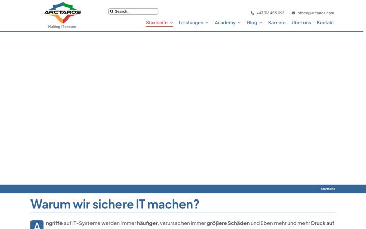 Screenshot ta' arctaros.com