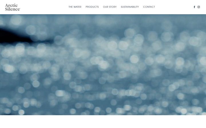 Screenshot of arctic-silence.com