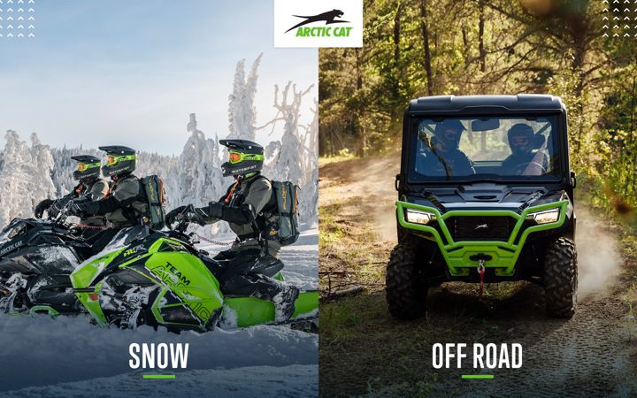Snímek obrazovky arcticcat.com