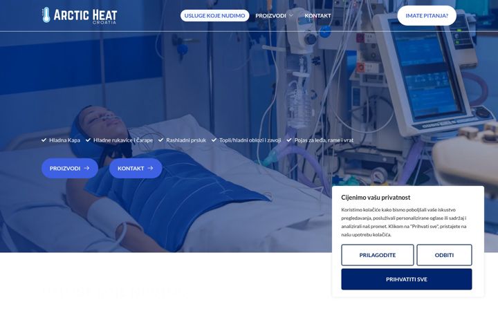 Screenshot ta' arcticheatcroatia.com