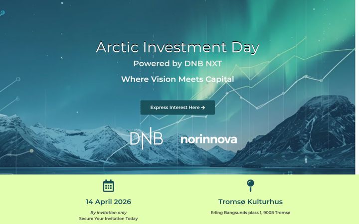 Screenshot of arcticinvestmentday.no