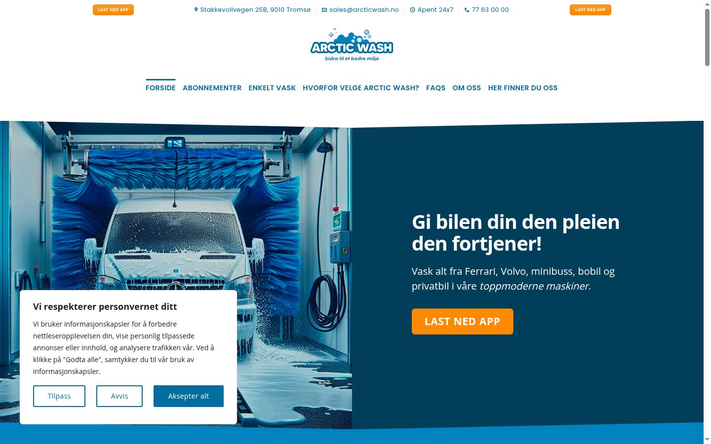 Screenshot tal-banner tal-kunsens muri qabel kwalunkwe interazzjoni